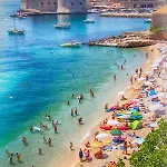 Lejlighed In With Sea View, Balcony, Air Conditioning, Wifi